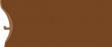 Каннелюрный плинтус Rico Cannelure (коричневый)
