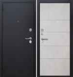 Дверь стальная Аргус Хилари (Оптима М) Бетон Снежный