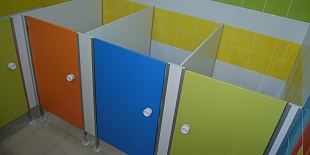 Детские сантехнические перегородки для туалета