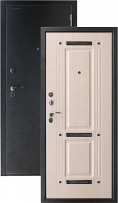 Дверь стальная Аргус "ТРИУМФ-1" (беленый дуб)